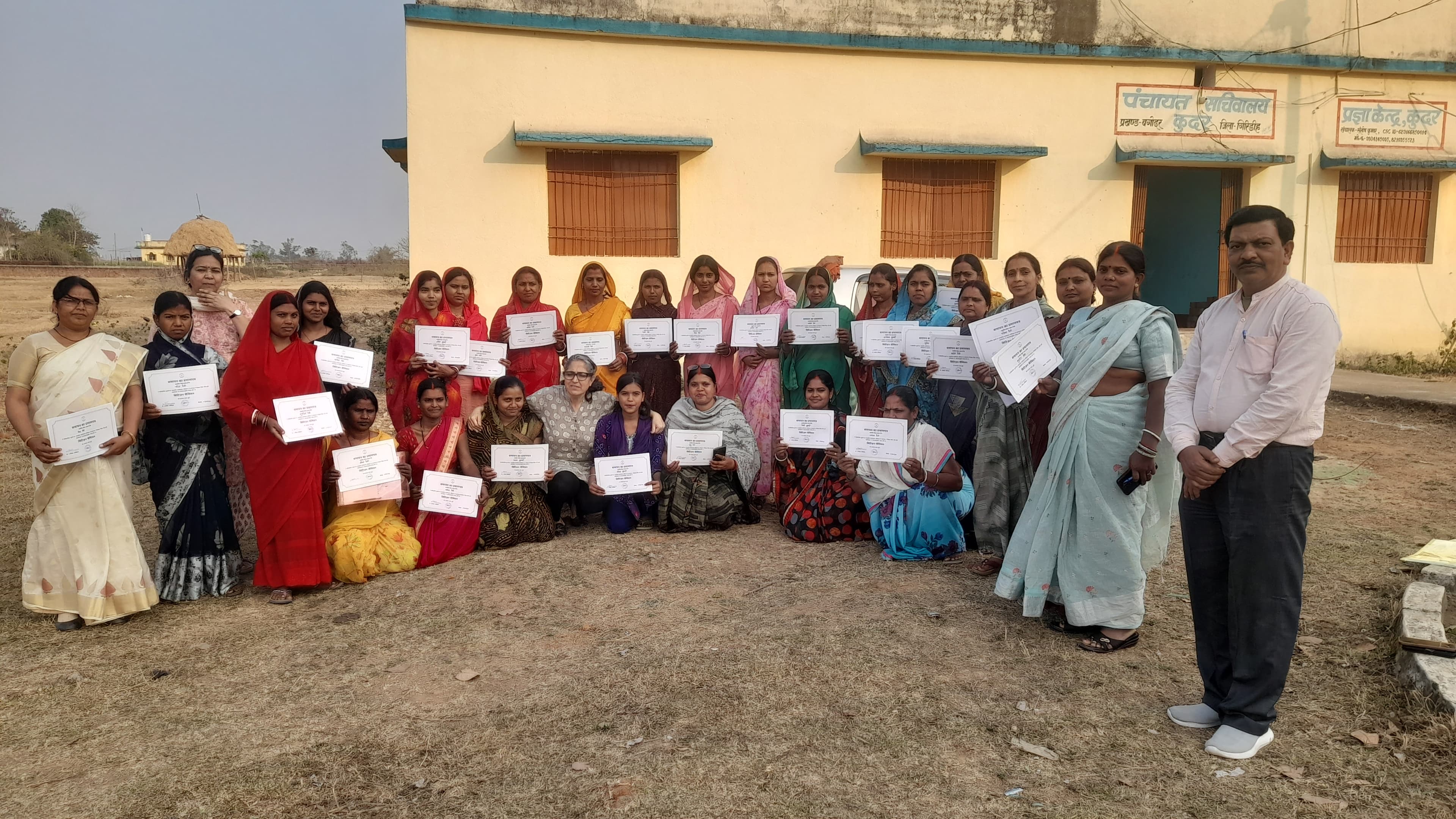 Rural women participating in a community-based paralegal empowerment program in Jharkhand